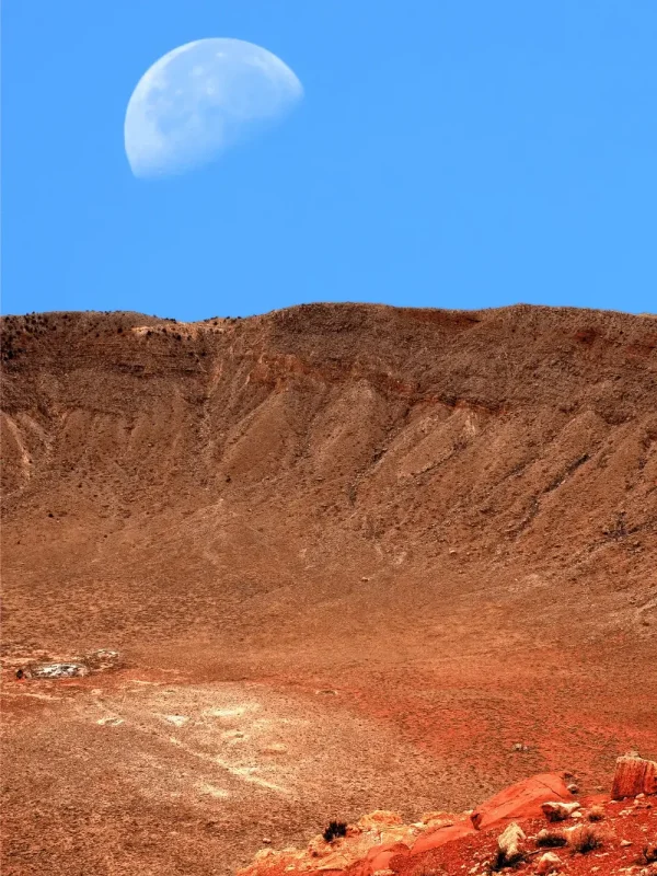 IceMoissanite Moissanite History Meteor Crater